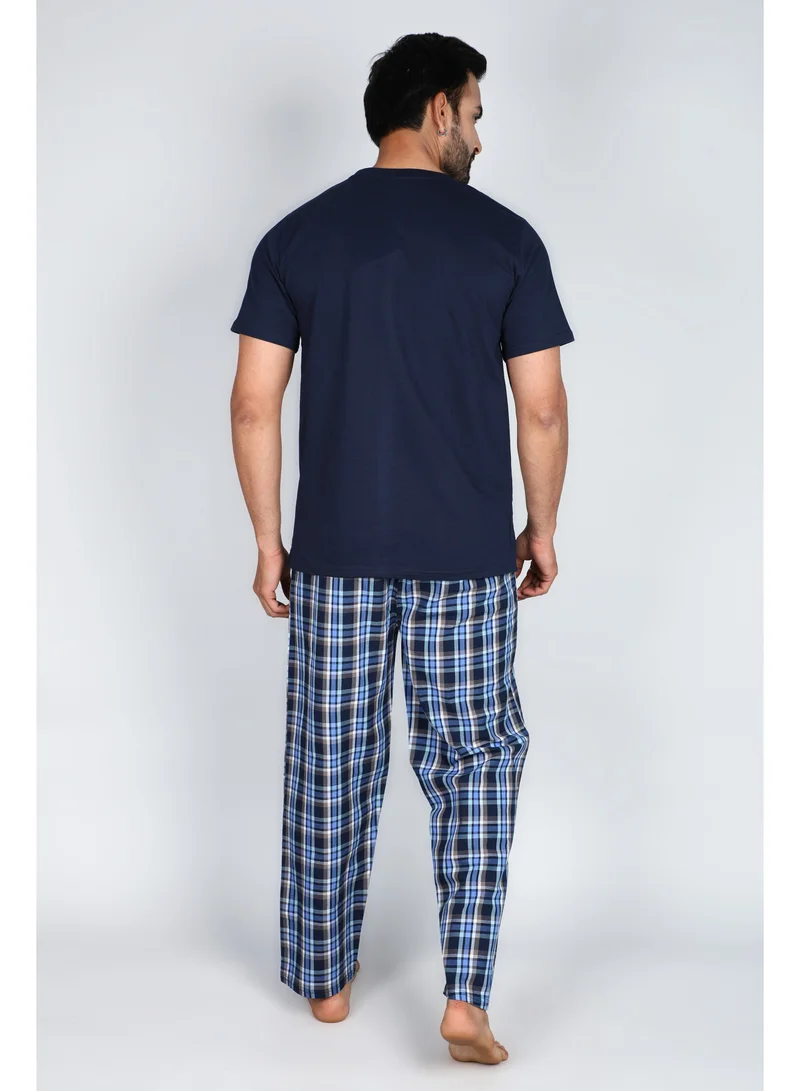 victor and jane victor and jane Mens - Premium Supersoft Woven Long Pyjamas Set