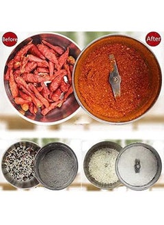 LIGHTNIING HAMMERZ LIGHTNIING HAMMERZ Multifunctional Grinder Smash Machine Coffee Beans Electric Grinder and Coffee Maker Household Electric Mixer Grinder Cereals Grain Ultra Fine Dry Food Machine  - Image 3