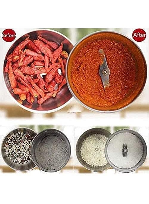 LIGHTNIING HAMMERZ LIGHTNIING HAMMERZ Multifunctional Grinder Smash Machine Coffee Beans Electric Grinder and Coffee Maker Household Electric Mixer Grinder Cereals Grain Ultra Fine Dry Food Machine  - Image 3