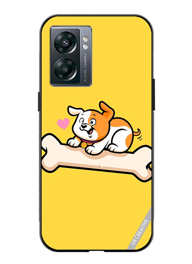 VR CREATIVE Protective Case Cover For Oppo A57 5G Dognbonel Design Multicolour  - Image 1