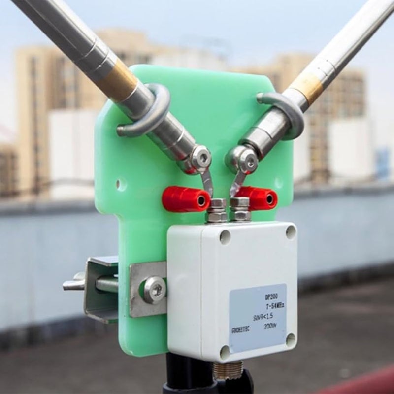Dipole Antenna HF Shortwave 14 54MHz V Shape Stainless Steel 200W Portable Broadband Directional 7M Loading Coil - Image 4