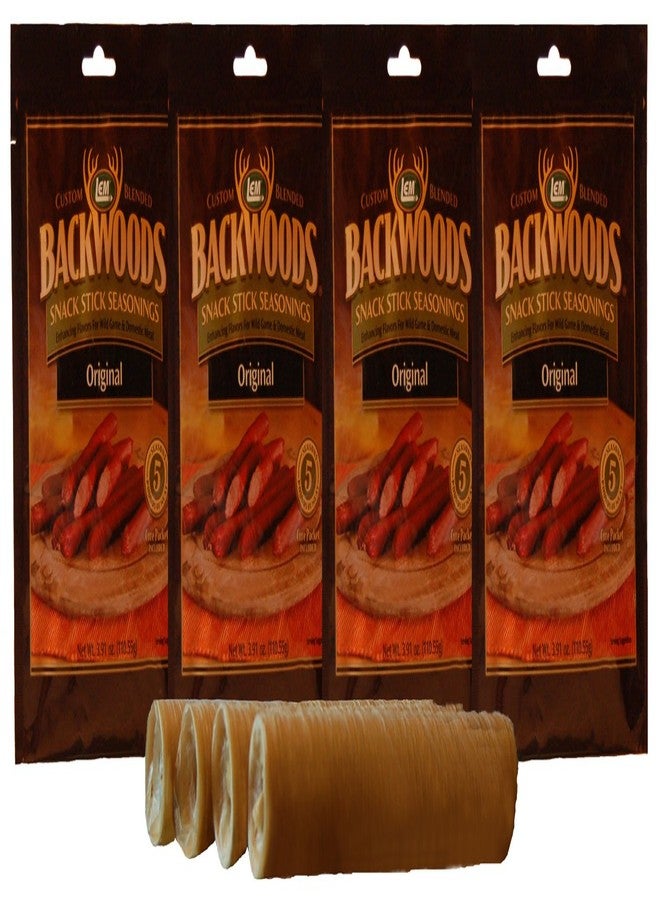 LEM Products Backwoods Original Snack Stick Seasoning Sausage Kit, Ideal for Wild Game, Seasons Up to 20 Pounds of Meat, 1 Pound, 2.7 Ounce Package with Pre-Measured Cure Packet Included - Image 4