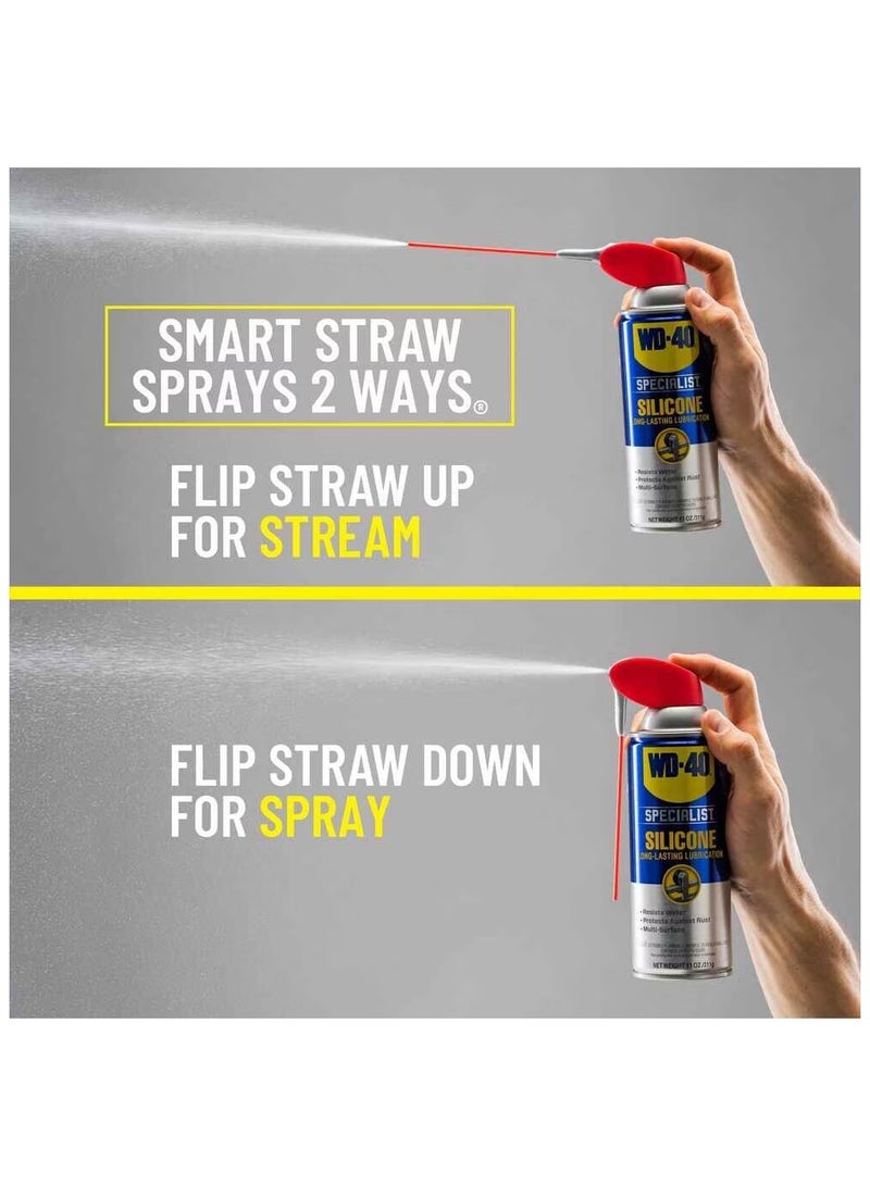 WD40 WD-40 Specialist High Performance Damage Prevention Non-Staining Silicone Lubricant 400ml - Image 3