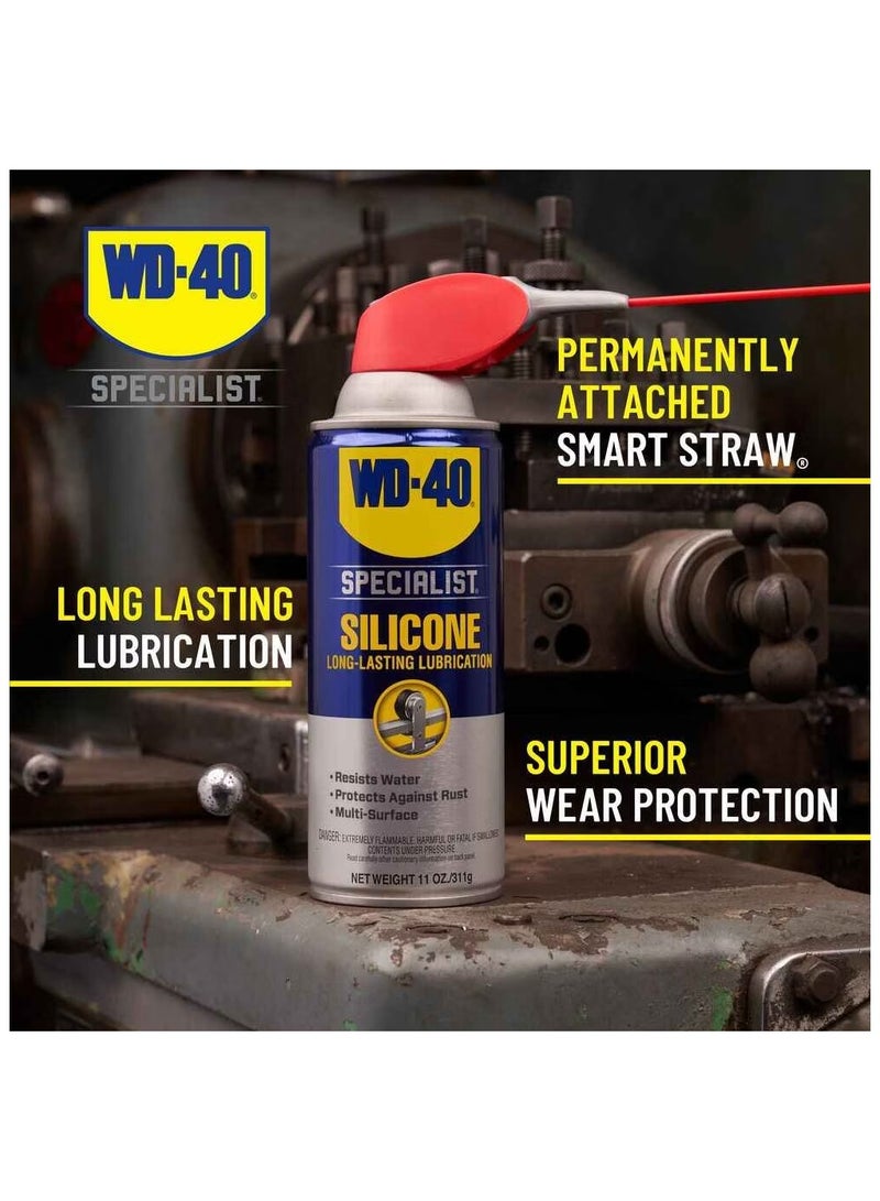 WD40 WD-40 Specialist High Performance Damage Prevention Non-Staining Silicone Lubricant 400ml - Image 4