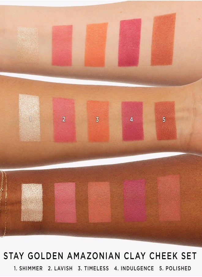 Tarte Cosmetics - Tarte Stay Golden Amazonian Clay Blush & Highlighter Set - Image 1