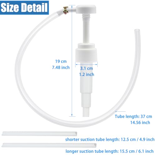 Bentolin Fluid Pump for Quart Bottles-Transfer Gear Oil, Transmission and Differential Fluid 8cc Hand Pump with 28mm Bottle Cap (Not Fit for Red Line Quarts) - Image 4