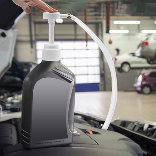 Bentolin Fluid Pump for Quart Bottles-Transfer Gear Oil, Transmission and Differential Fluid 8cc Hand Pump with 28mm Bottle Cap (Not Fit for Red Line Quarts) - Image 5