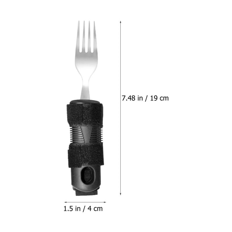 Adaptive Non Slip Elderly Fork With Thick Handle For Tremor Assistance And Independent Eating - Image 3