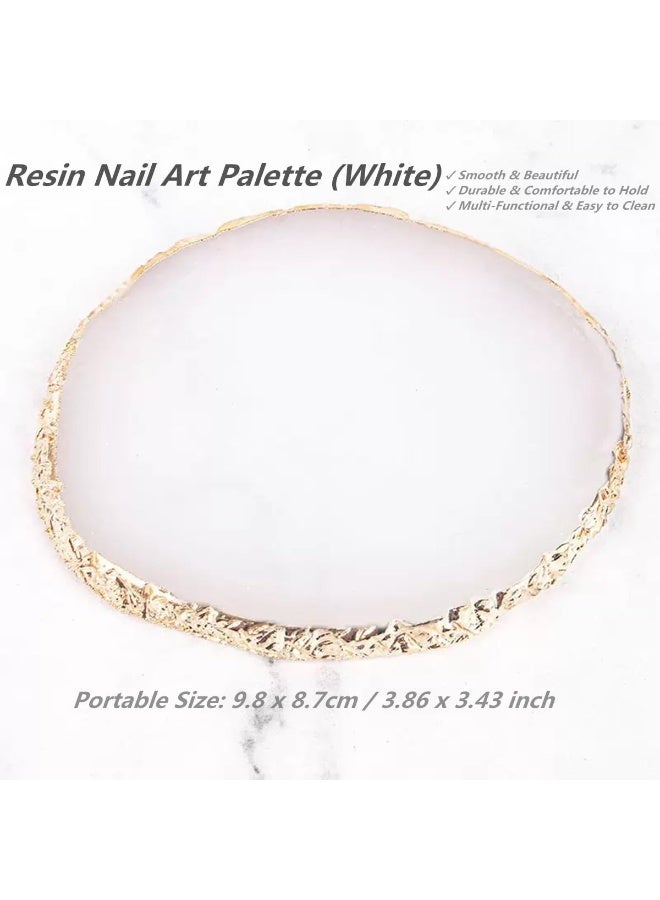 **مجموعة 20 فرشاة لتصميم الأظافر مع لوحة راتينج** – طقم أظافر احترافي يتضمن أقلام سيليكون مزدوجة الطرف، وأدوات التنقيط، وفرش النحت للأكريليك، مثالي لتصميم الجل والمناكير المنزلي للصالون والاستخدام الشخصي (وردي) - Image 4