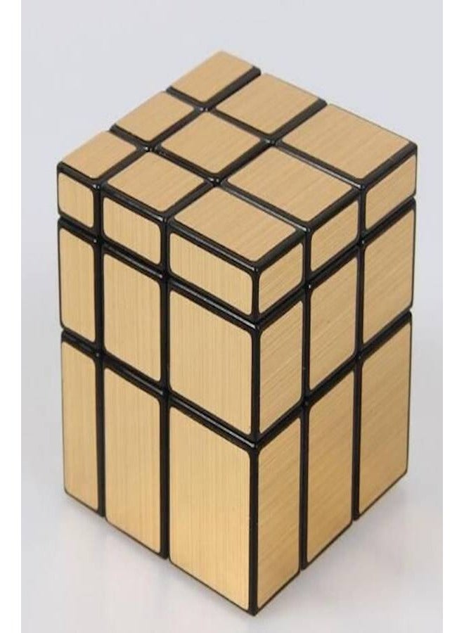 مكعب روبيك السحري 3 × 3 مكعبات مرآة ذهبية -m219 - Image 2