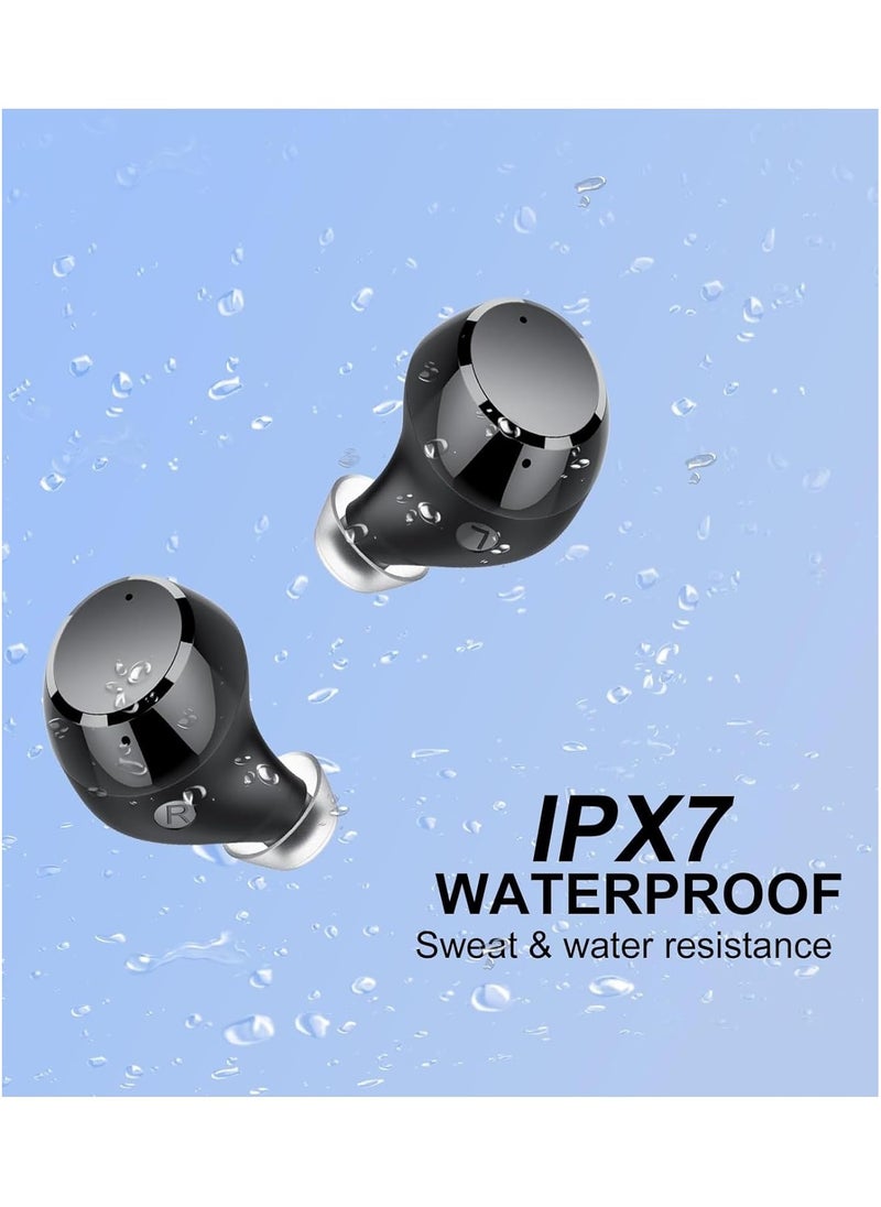 General - Wireless Bluetooth 5.3 earbuds with LED display, 128H playback time, IP7 waterproof & 4 ENC noise cancelling microphones, compatible with iOS and Android, suitable for workout - Image 1