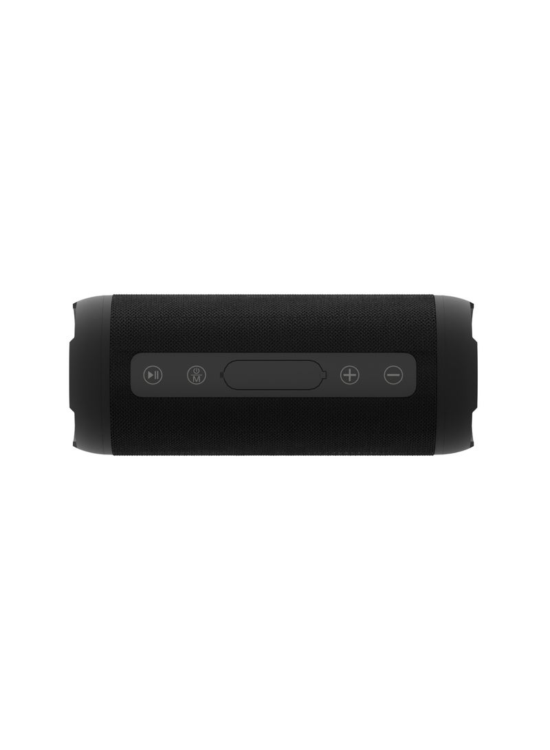 JUICE BoomPRO Portable Bluetooth Speakers, IPX5 Waterproof Wireless Speaker with 10W Loud Stereo, 360 Degree Sound, Outdoor Speaker with 10m Bluetooth Range, Deep Bass, 15H Playtime Wireless Stereo for Home, Outdoors, Hiking- Black - Image 2