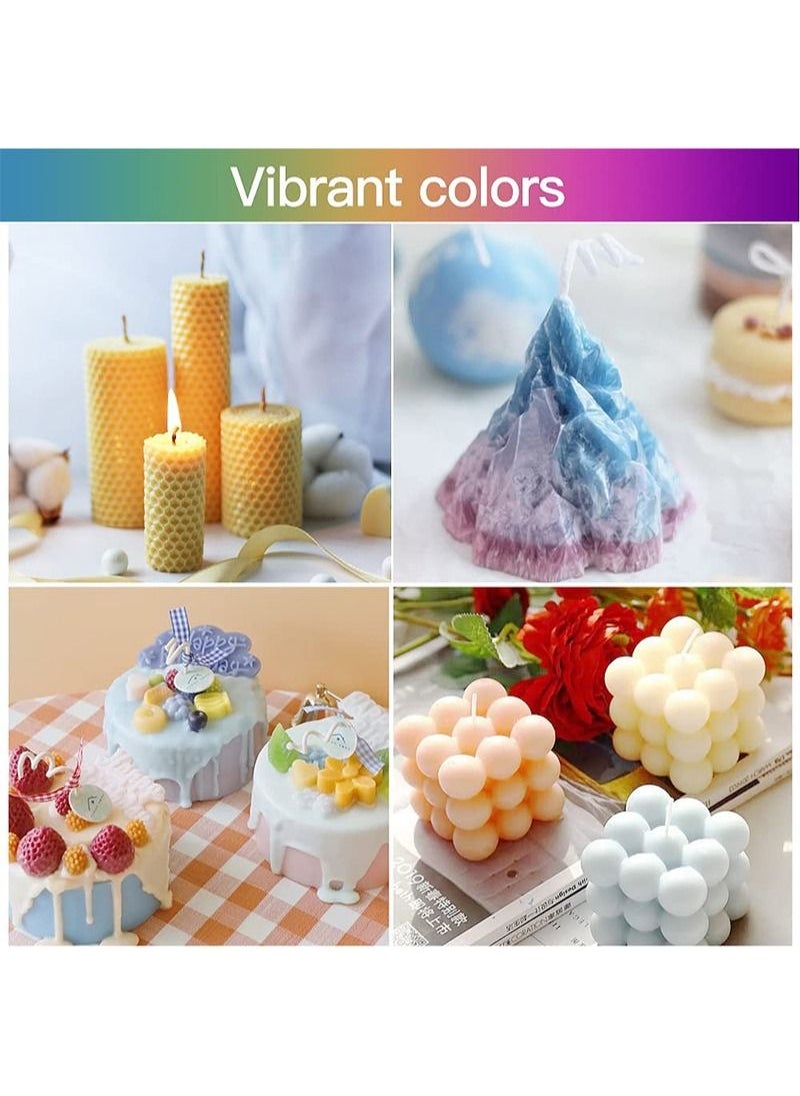 Aikanbo Candle Dye, Liquid Candle Wax Dye, High Concentration Candle Wax Color Dye, Supplies for Candle Coloring, Soy Wax, Gel Wax, Paraffin Wax, 20ml (purple)  - Image 3