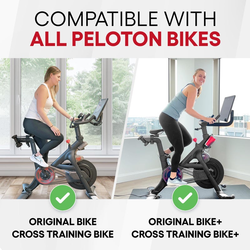 TrubliFit Pedal Converters for Original Peloton Bike & Bike+ and Cross Training Bikes - Ride The Peloton with Sneakers - Pedal Platform for Look Delta Pedals - Accessories for Peloton Bike - Great for Kids - Image 2