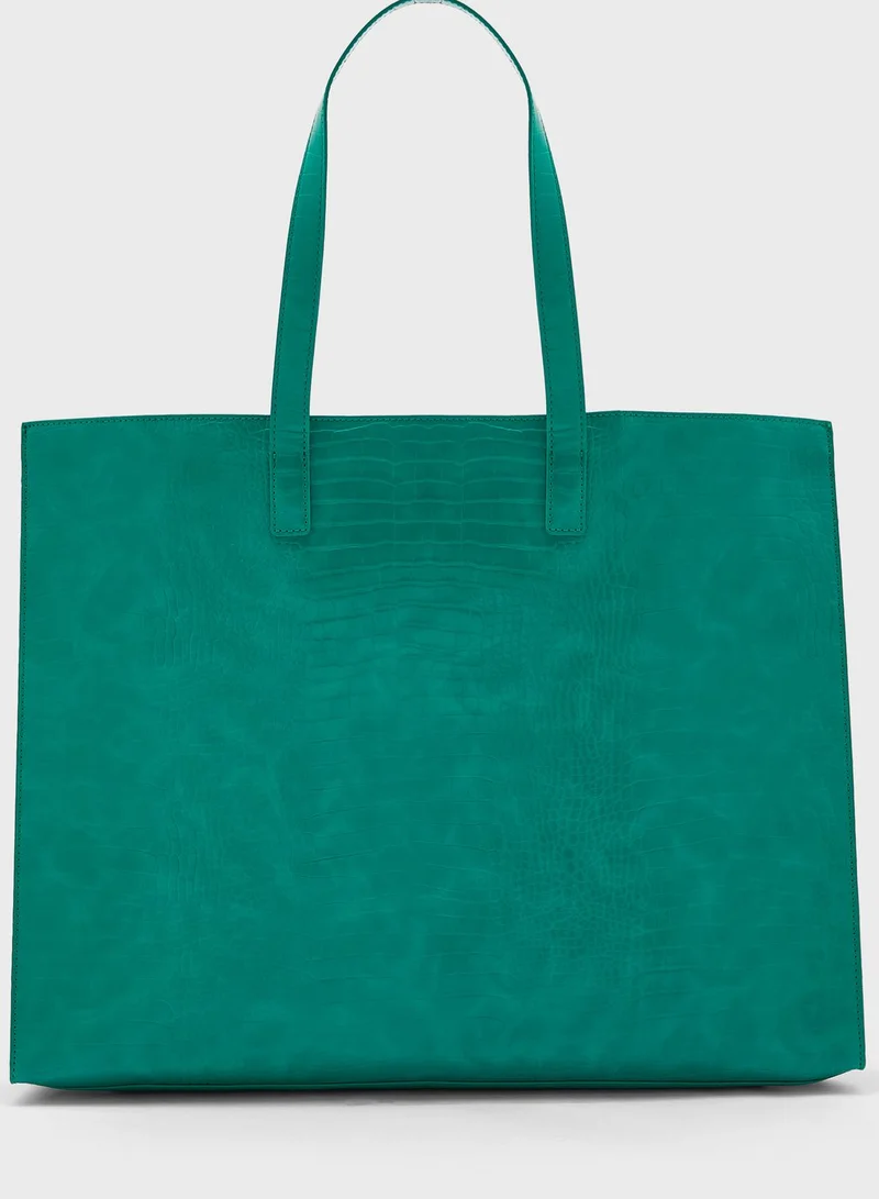 Ted Baker Croc Detail East West Tote