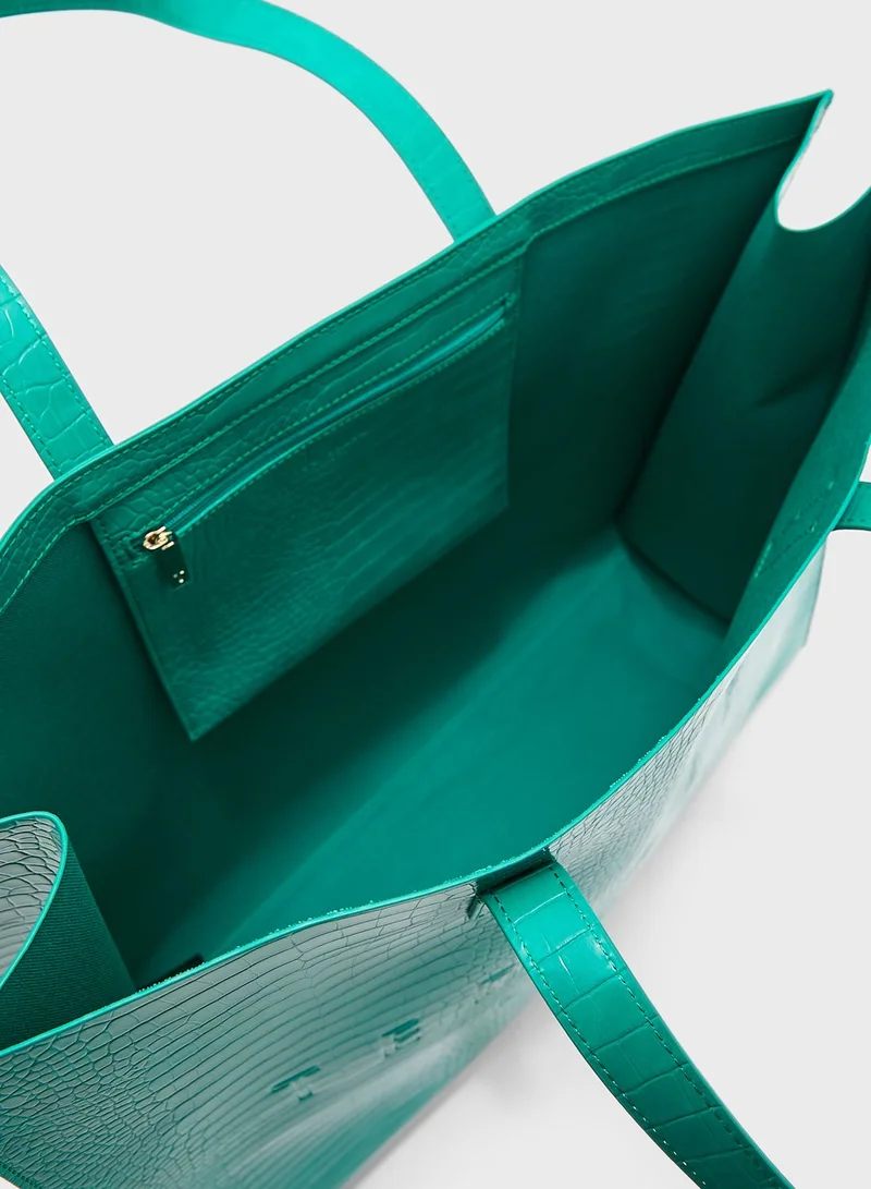 Ted Baker Croc Detail East West Tote