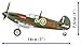 COBI Historical Collection WWII Spitfire MKI N3200 Imperical War Museum Duxford - Image 4