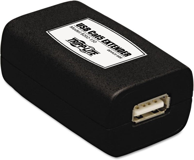 Tripp Lite B202-150 1-Port USB Over Cat5/Cat6 Extender with Transmitter and Receiver - Black - Image 2