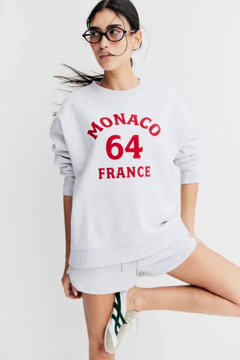 H&M Text-motif sweatshirt