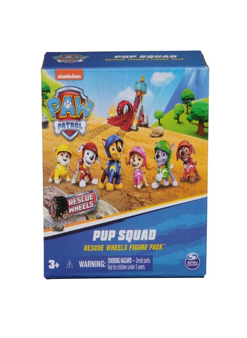 PAW PATROL - Rescue  Pup Squard Figure Gift Pack Asst