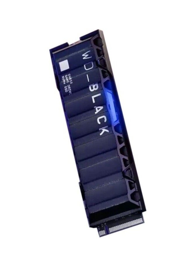 دبليو دي WD_BLACK SN850 + وحدة تبريد لجهاز PS5 WRSN محرك أقراص مزود بذاكرة مصنوعة من مكونات صلبة سعة 1 تيرابايت، M.2 2280 داخلي، Gen4 PCIe، ما يصل إلى 7000، WDBBKW0010BBK - Image 5