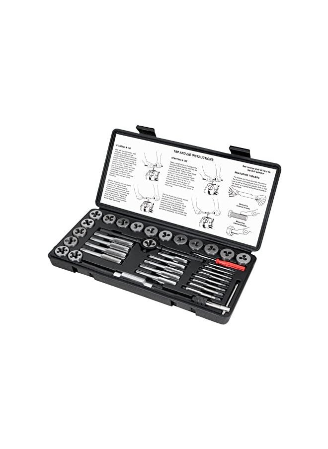 TOOL Tool, Silver, 40-Piece Metric Tap And Die Set, W4002DB - pzsku/Z0C417EC67116717E8A51Z/45/_/1691728635/ac507d62-4356-466c-9185-343e81032338