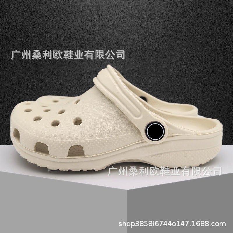 Unisex Breathable Waterproof Non-Slip EVA Clogs Closed Toe Summer Sandals - Image 5