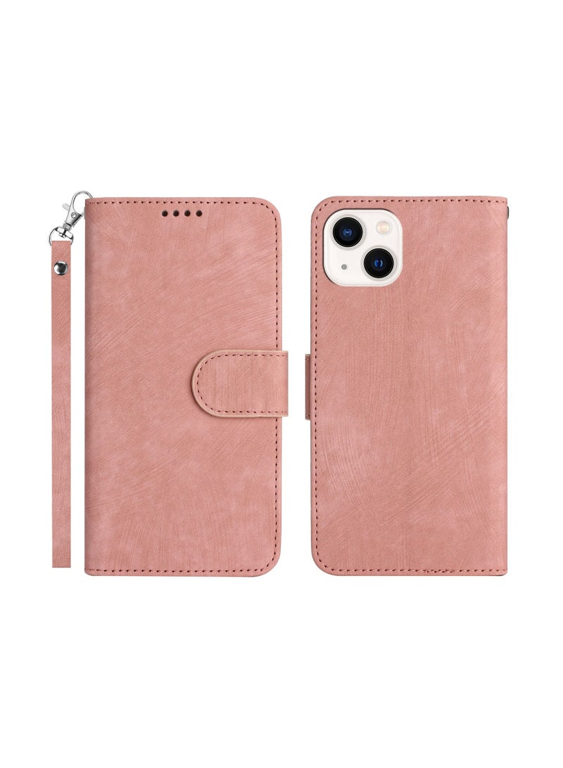 Suteni Flip Cover Leather Protective Hidden Card Slots Phone Case for iPhone - Image 1