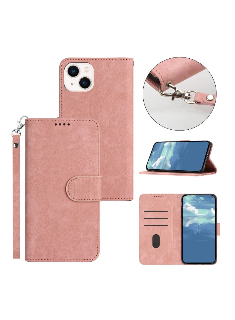 Suteni Flip Cover Leather Protective Hidden Card Slots Phone Case for iPhone - Image 2