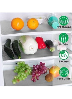 MahMir Non-Slip Shelf Liner for Kitchen 2Rolls(150 x 45cm) EVA Food Grade, on-Adhesive Drawer Mats Liner, Original Smooth Liner, Durable Strong Grip, Stain-Proof Shelf for Drawer (Grey)  - Image 4