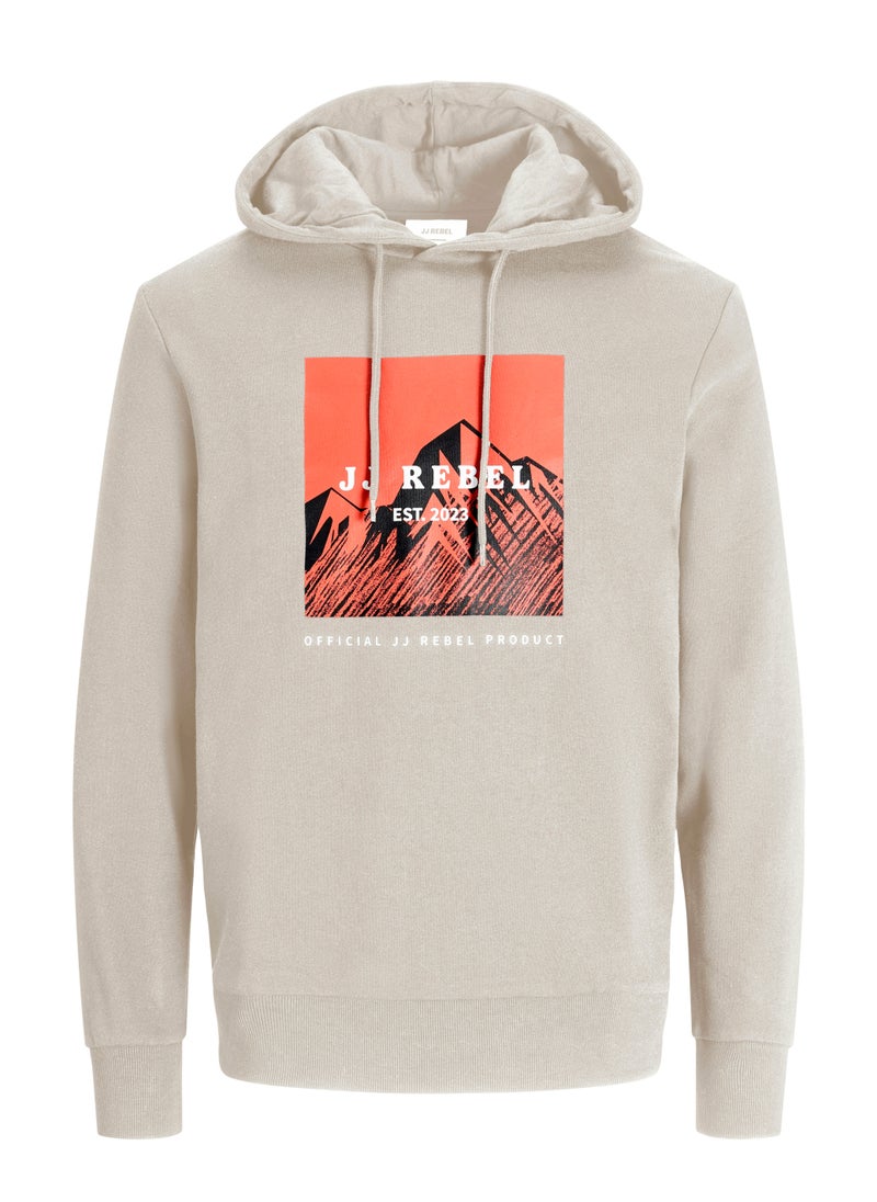 JJ Rebel Jrebraven Graphic Hoodie 