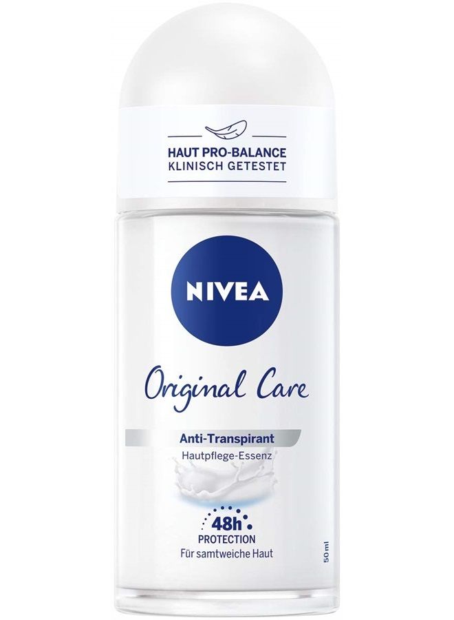Nivea رول أون مضاد للتعرق نيفيا العناية الأصلية 50 مل / 1.7 أونصة سائلة - Image 1