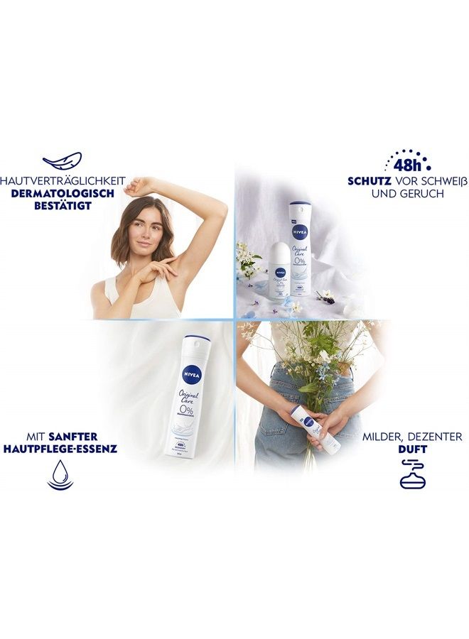 Nivea رول أون مضاد للتعرق نيفيا العناية الأصلية 50 مل / 1.7 أونصة سائلة - Image 2