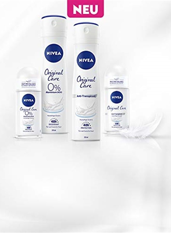 Nivea رول أون مضاد للتعرق نيفيا العناية الأصلية 50 مل / 1.7 أونصة سائلة - Image 5