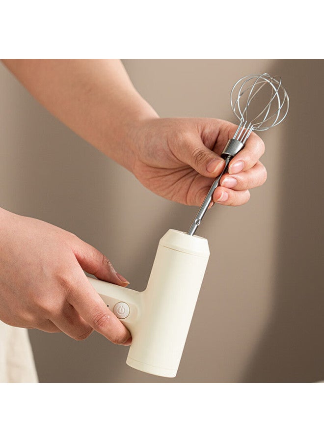 Cookss Electric Handheld Whisk, Wireless Egg Beater, Home Use Mixer, Cream Whipper, Baking And Baby Food Tool - Image 3