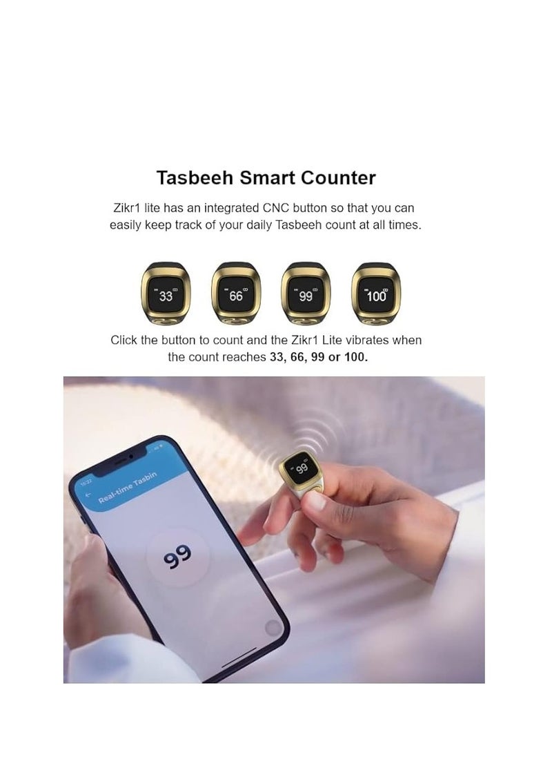I47 Smart tasbeeh ring 18 mm  - Image 4