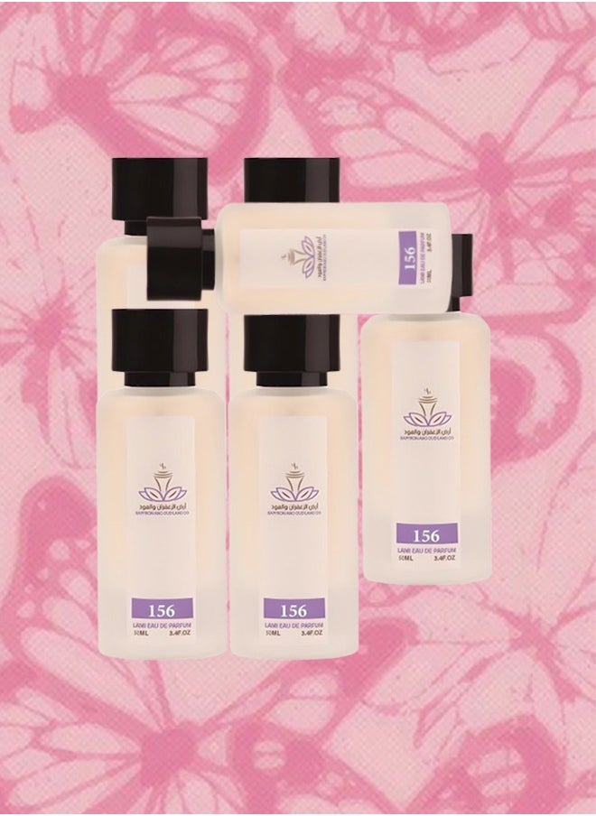 Ard Al Zaafaran - 6 Pieces Mar Dylan Perfume Number 156 For Women 50ml EDP - Image 1