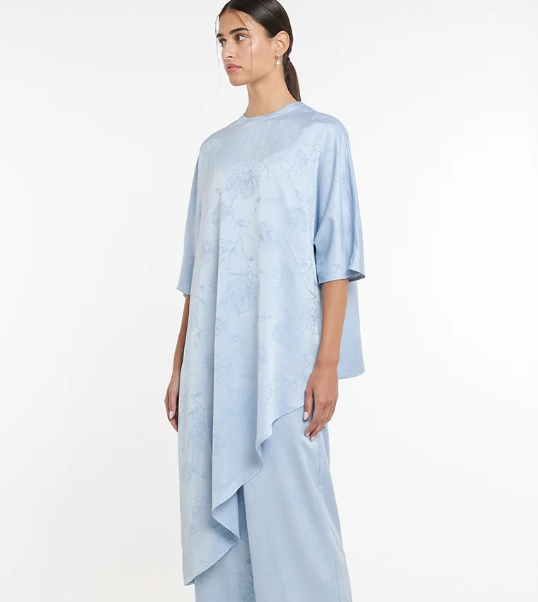 BCBG BCBG Jacquard Long Asymmetric Top