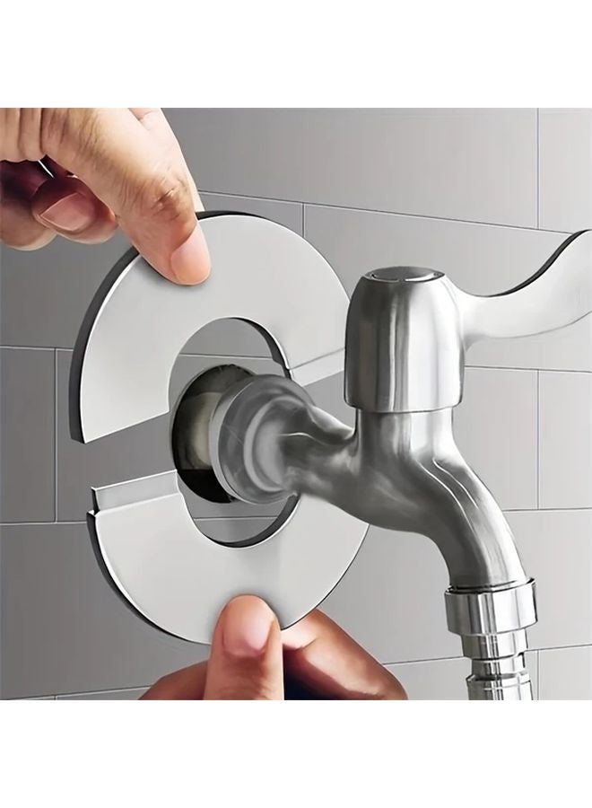 6pcs 25mm 316 Stainless Steel Faucet Escutcheon Covers Rust Resistant Wall Decor - Image 3