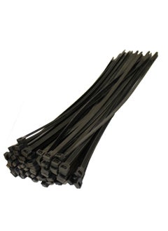 Generic Cable Ties 770mm x 9mm Strong and Durable Zip Ties for Electrical, Networking, and Home Use, Black Colour Pack of 100 Ties 
