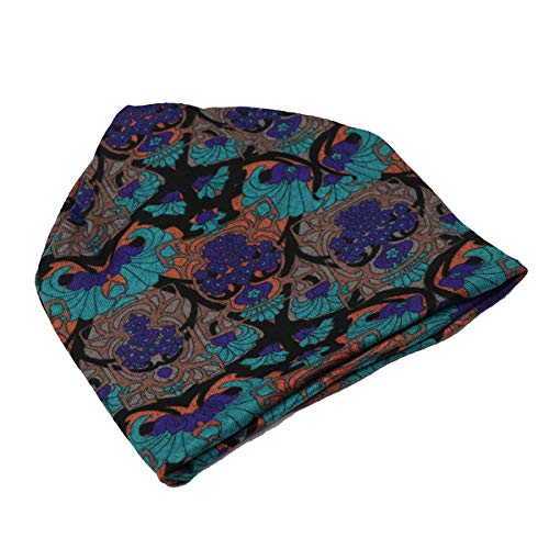 iSWEVEN Cotton Slouchy Beanie and Skull Cap for Summer, Winter, Autumn & Spring Season, Can be Used as a Helmet Cap Too - Free Size (7042A, Multicolor) - Image 5