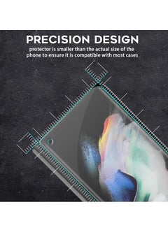 KASTWAVE Screen Protector for Samsung Galaxy Z Fold 4 5G, Full Coverage HD Clear Film Anti-Bubble Touch Sensitive Easy Install Anti Scratch Soft Protective 3 Set  - Image 4