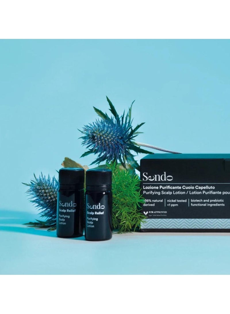 Sendo Scalp Relief Purifying Scalp Lotion Relieving Flaky Scalps 10*6ml - Image 3