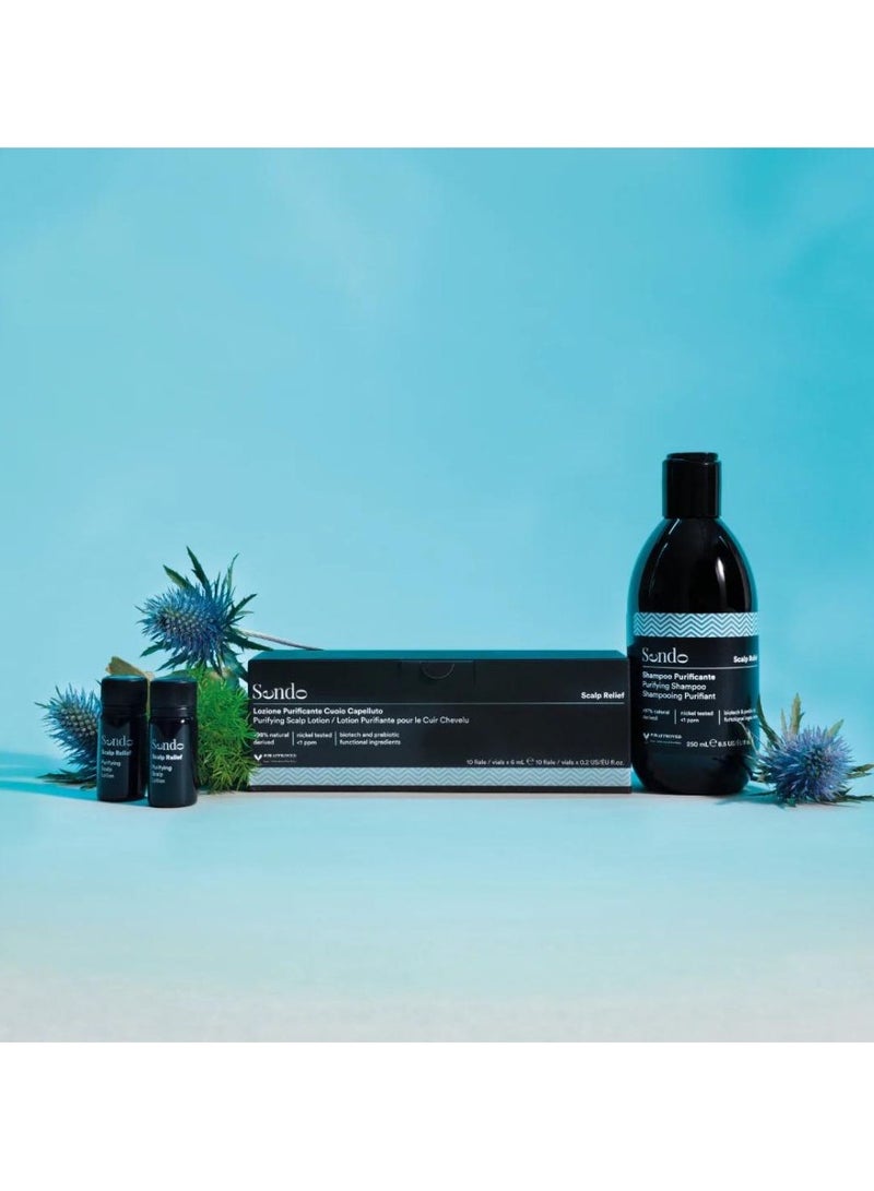 Sendo Scalp Relief Purifying Scalp Lotion Relieving Flaky Scalps 10*6ml - Image 4