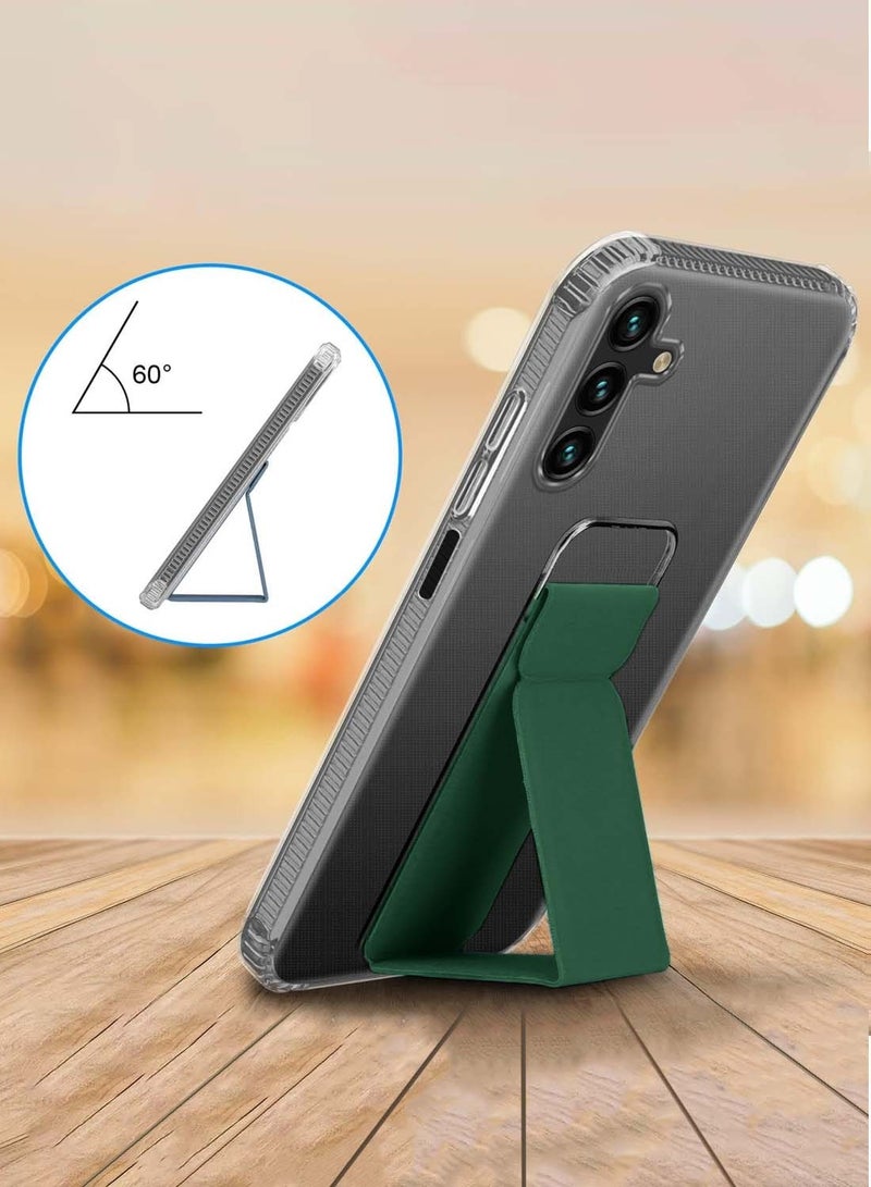 Wtech Samsung Galaxy A26 5G 2025 TPU Hand Grip Air Pillow Case Cover - Dark Green - Image 2