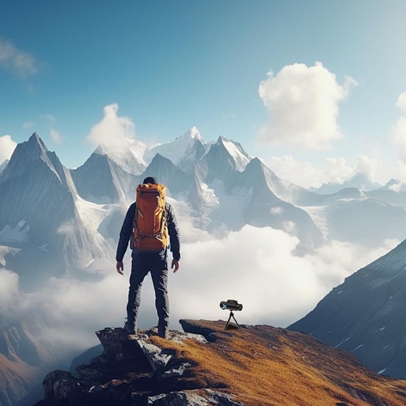 High Magnification Monocular Telescope for Bird Watching Wildlife Spotting Scope with Smartphone Adapter - Image 5