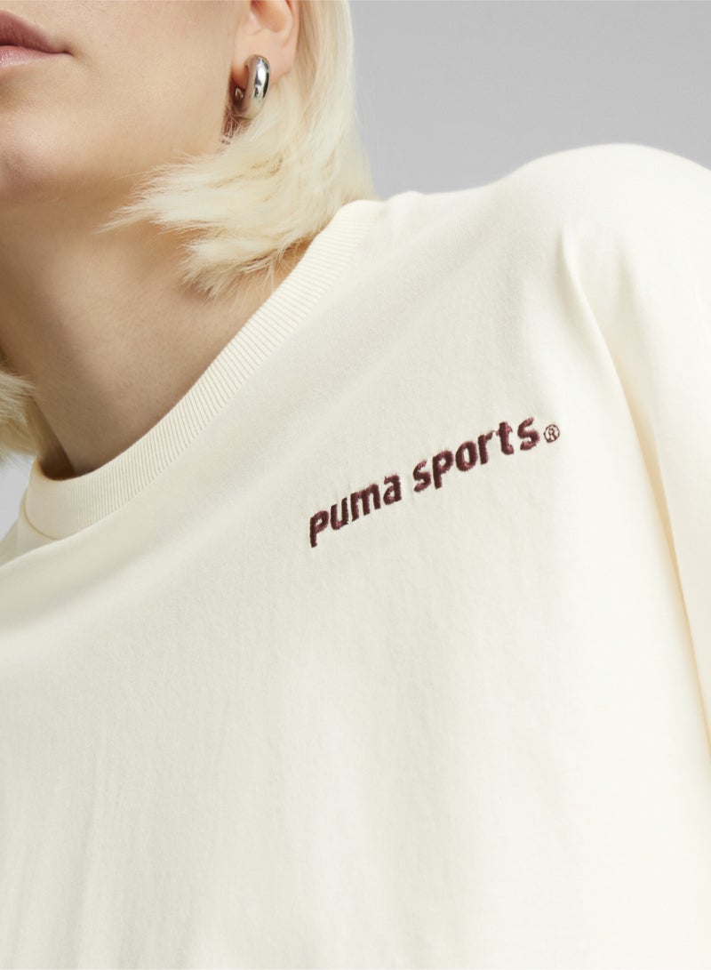 بوما تيشيرت للنساء PUMA Team Graphic  - Image 2