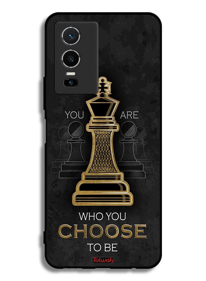 Tolwak Vivo Y76 5G Protective Case Cover You Are Who You Choose To Be - Image 2