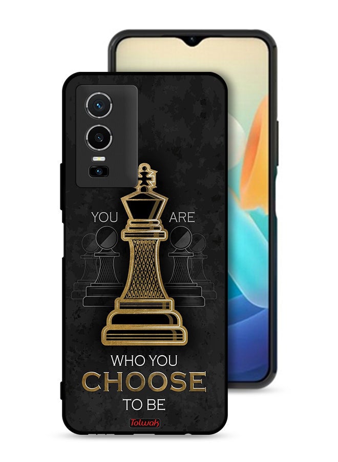 Tolwak Vivo Y76 5G Protective Case Cover You Are Who You Choose To Be - Image 1