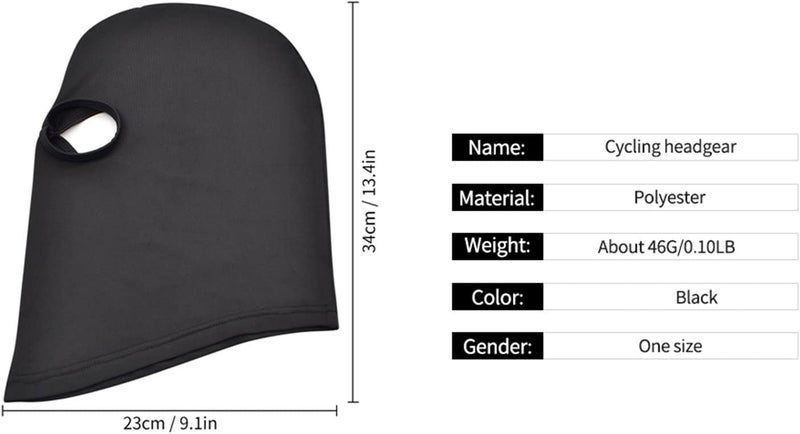 WYSUMMER 3 Hole Full Face Mask, Women Men Thin Balaclava Face Mask for Motorcycle Bike Hunting Cycling Cap Ski - Image 1